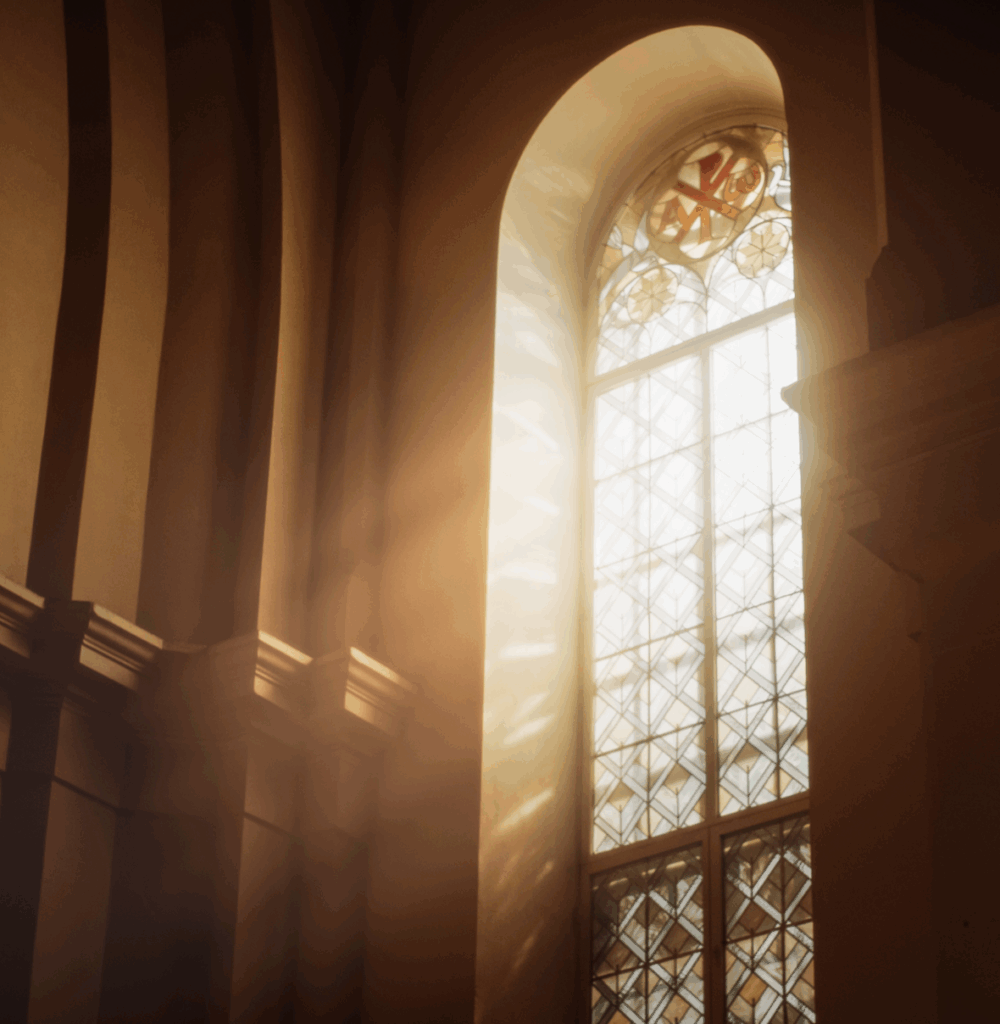 church-stained-glass-windows-with-light-streaming-in